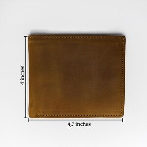 Brown Leather Key and Card Holder Accessory